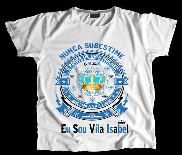 Camiseta Carnaval Eu Sou Vila Isabel