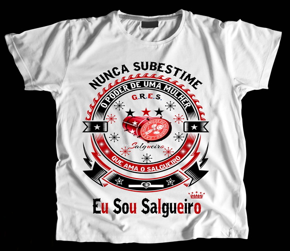 Camiseta Carnaval Eu Sou Salgueiro