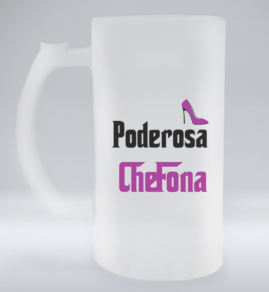 Caneca de Chopp Jateada Poderosa Chefona