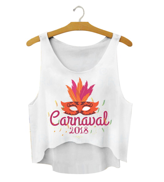 Blusa Cropped Carnaval 2018