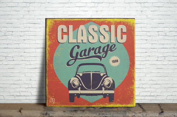 Azulejo Decorativo Classic Garage