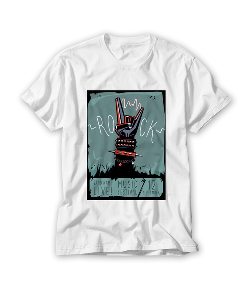 Camiseta Rock