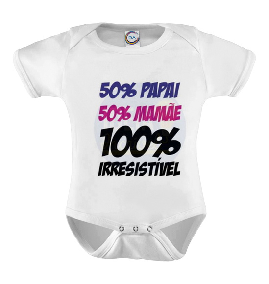 Body Infantil 100% Irresistível