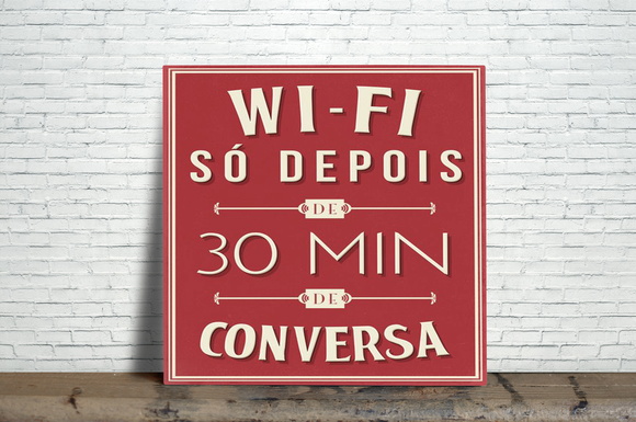 Azulejo Decorativo Wi Fi