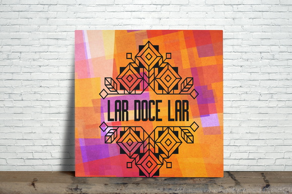 Azulejo Decorativo Lar Doce Lar