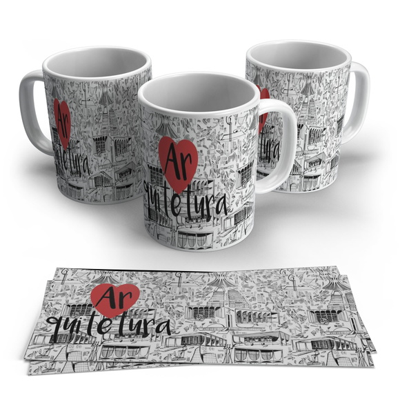 Caneca Profissão Arquitetura
