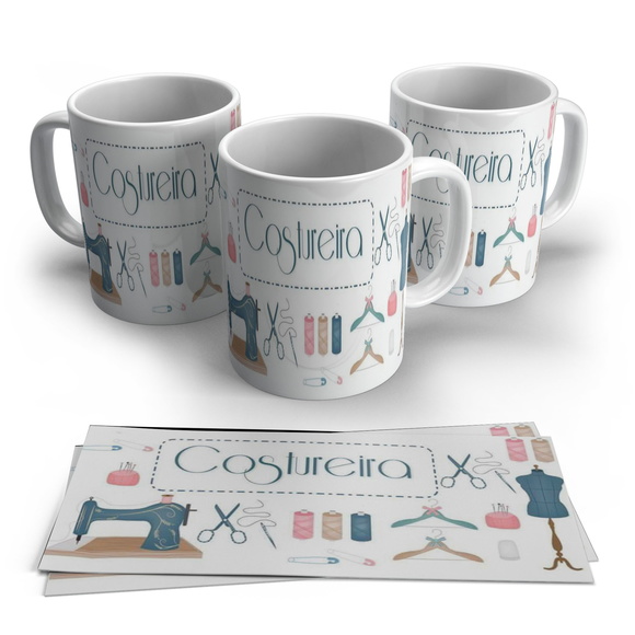 Caneca Profissão Costureira