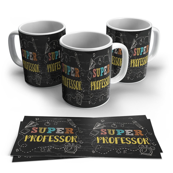 Caneca Porcelana Super Professor