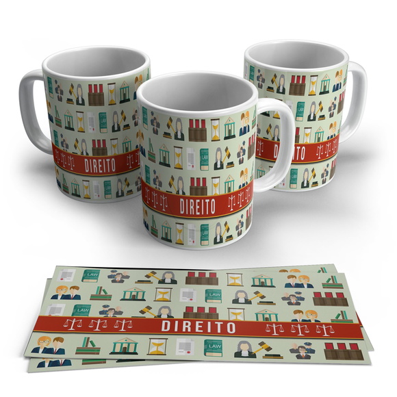 Caneca Profissões - Direito