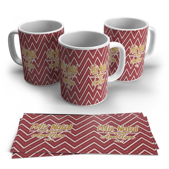 Caneca Feliz Natal Feliz Ano Novo