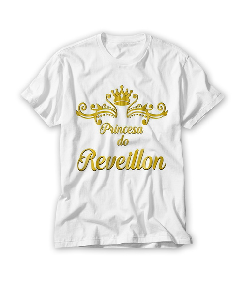 Camiseta Infantil Princesa do Reveillon