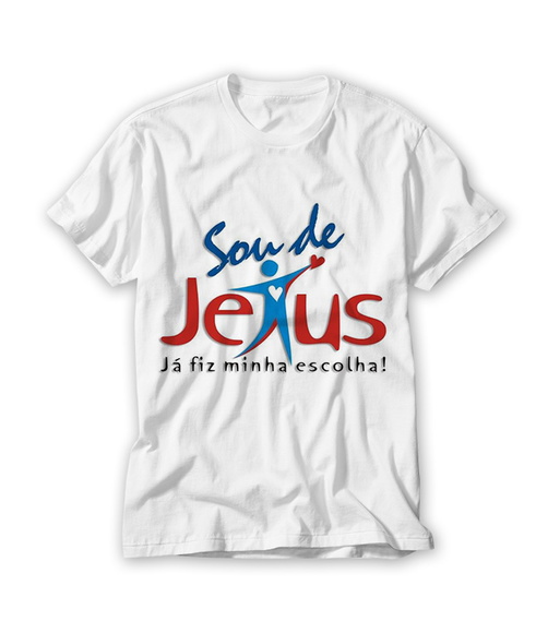 Camiseta sou de Jesus