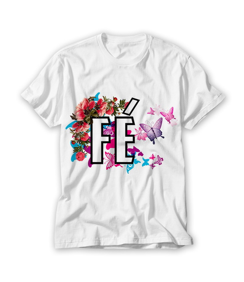 Camiseta Religiosa Fé