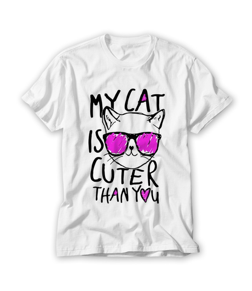 Camiseta My Cat is Cuter Than You