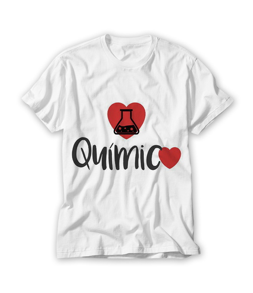 Camiseta Profissão - Químico