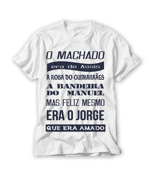Camiseta O Machado Era de Assis