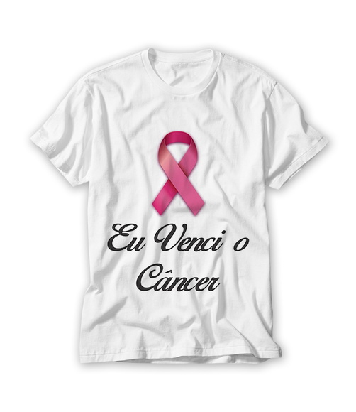 Camiseta Eu Venci o Câncer