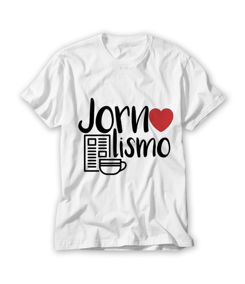 Camiseta Profissão - Jornalismo