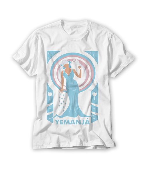 Camiseta Orixá Iemanjá