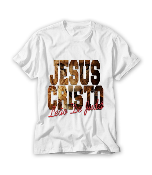 Camiseta Jesus Cristo Leão de judá