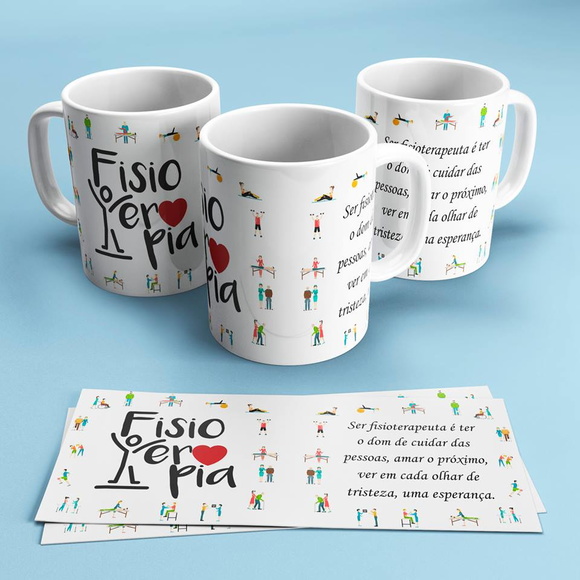 Caneca Profissões - Fisioterapia