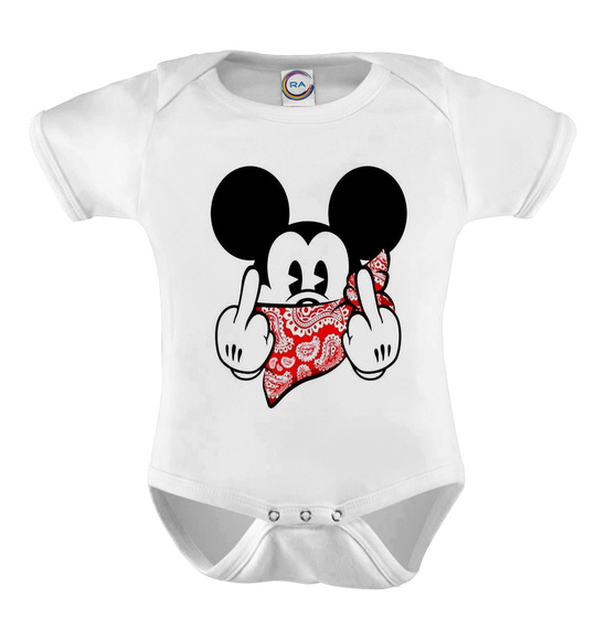 Body Infantil Mickey