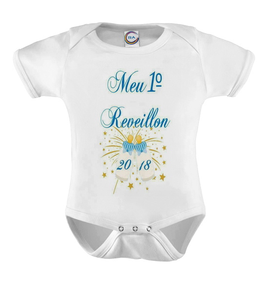 Body Infantil Meu Primeiro Reveillon