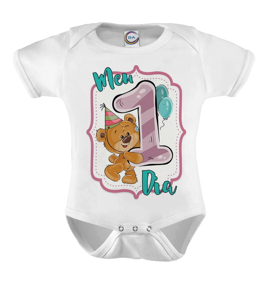 Body Infantil Meu Primeiro Dia
