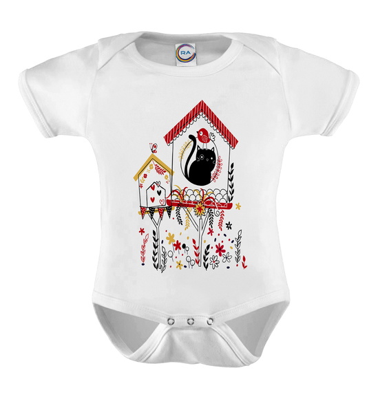 Body Infantil Gatinhos