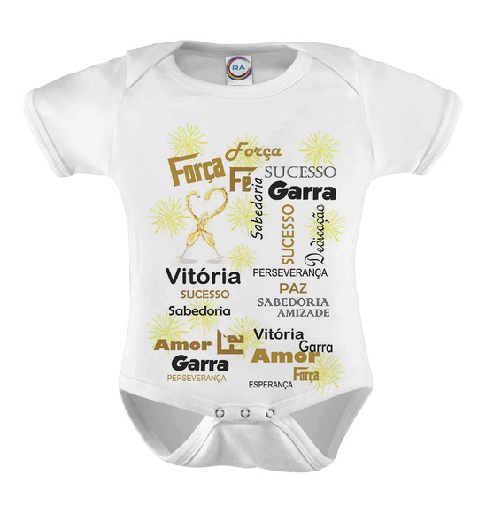 Body Infantil Ano Novo