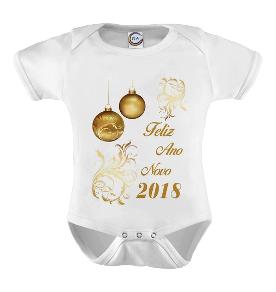 Body Infantil Ano Novo