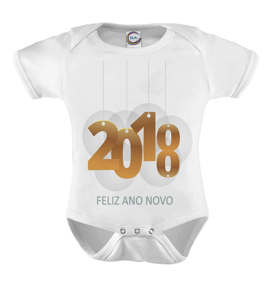 Body Infantil Ano Novo