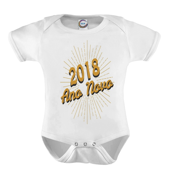 Body Infantil Ano Novo 2018