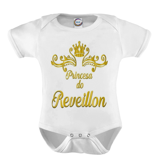 Body Infantil Princesa do Reveillon