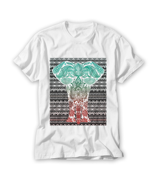 Camiseta Feminina Elefante