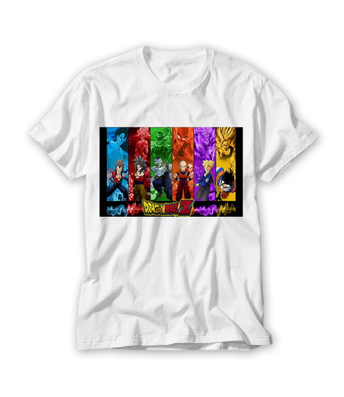 Camiseta Infantil Dragon Balls