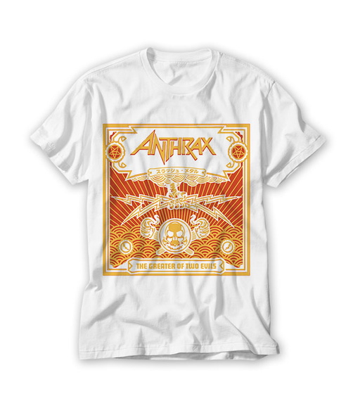 Camiseta Banda de Rock - Anthrax