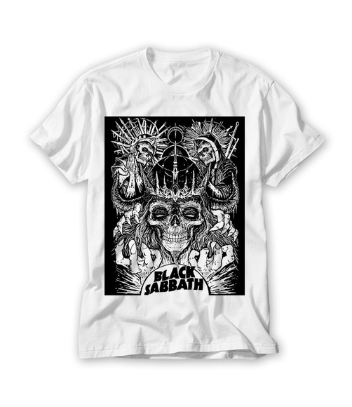 Camiseta Banda de Rock Black Sabbath