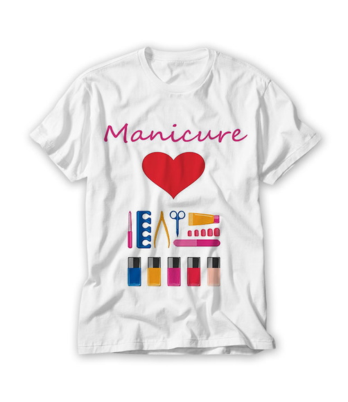 Camiseta Profissão Manicure