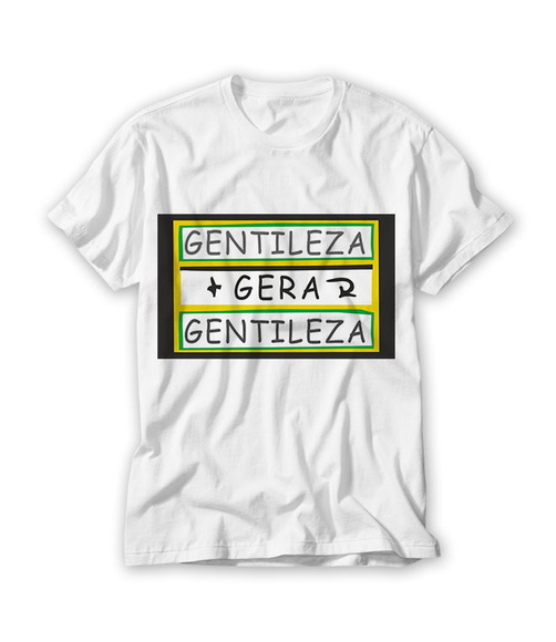 Camiseta Gentileza Gera Gentileza