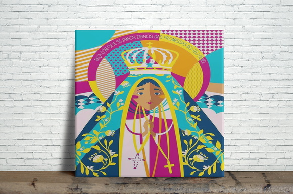 Azulejo Decorativo Nossa Senhora