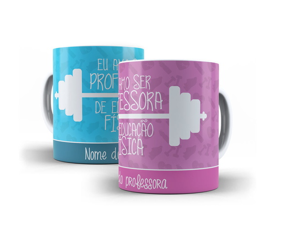 Caneca Profissões - Educação Física