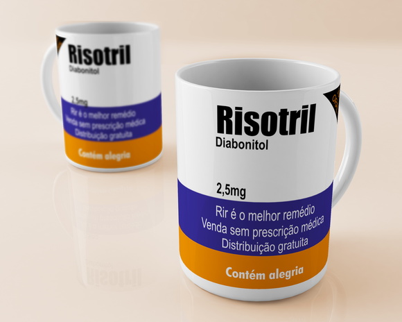 Caneca Divertida Risotril