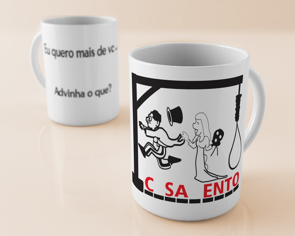 Caneca Divertida Casamento