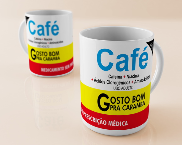 Caneca Divertida Café