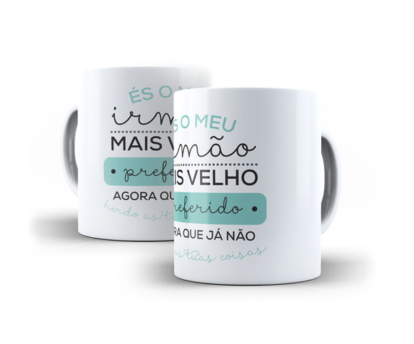 Caneca Personalizada para Irmãos