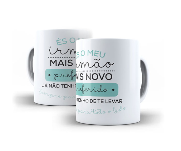 Caneca Personalizada para Irmãos - Imagem 2