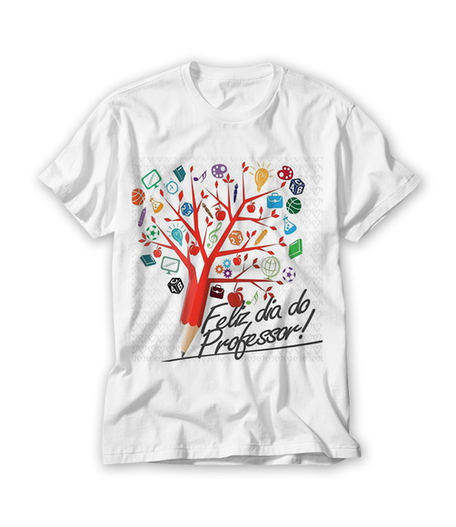 Camiseta Feliz Dia dos Professores