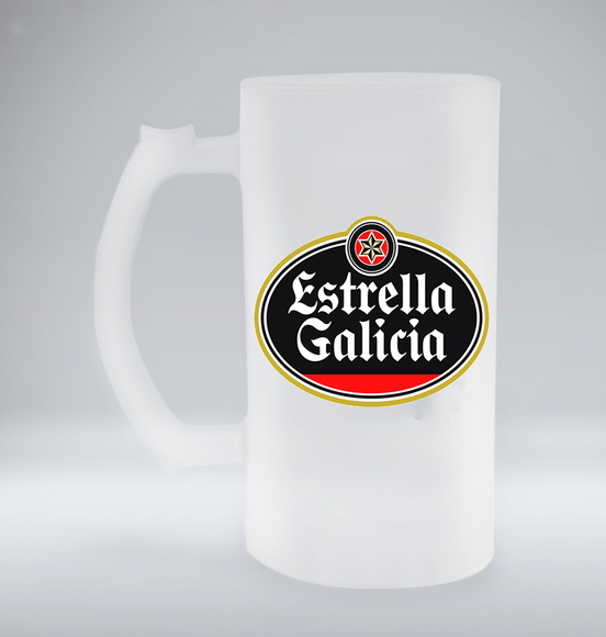 Caneca de Chopp Jateada Estrella Galícia