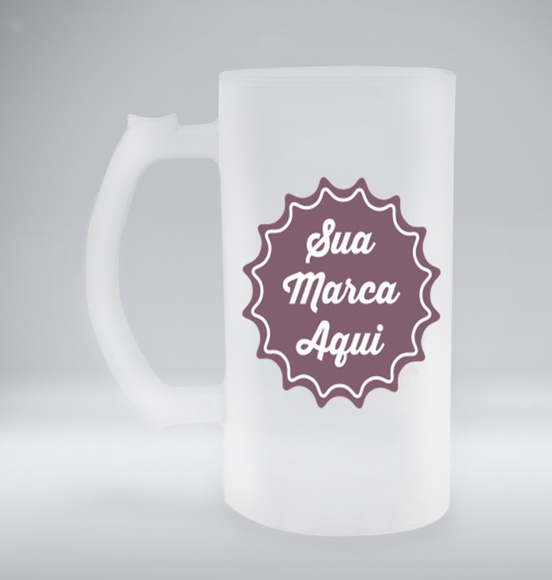Caneca de Chopp Jateada Personalizada